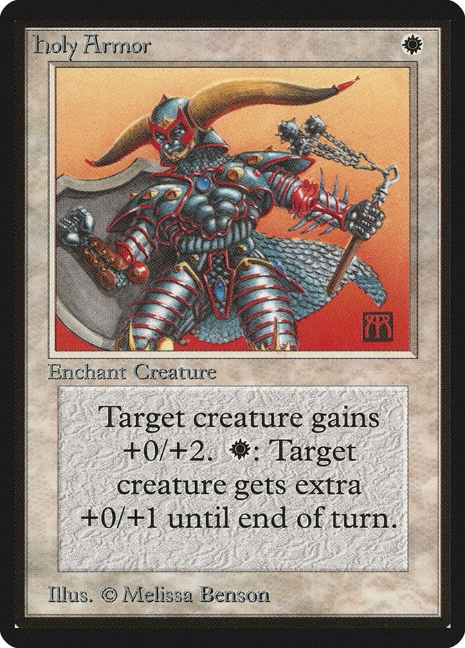 Image for Holy Armor (LEB) - Magic: The Gathering