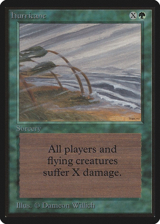 Image for Hurricane (LEB) - Magic: The Gathering