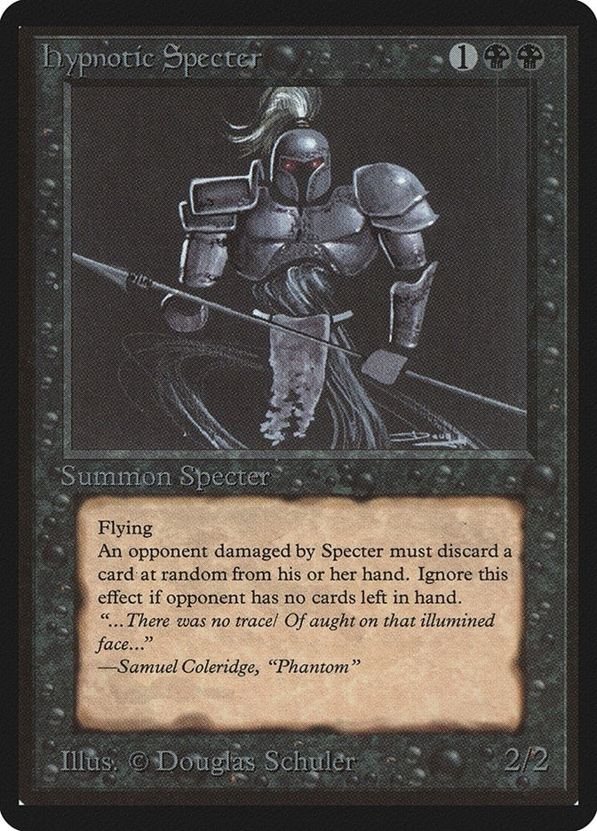 Image for Hypnotic Specter (LEB) - Magic: The Gathering