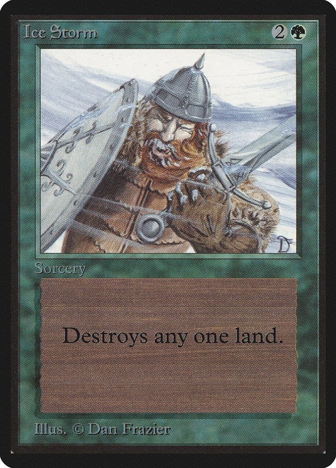 Image for Ice Storm (LEB) - Magic: The Gathering