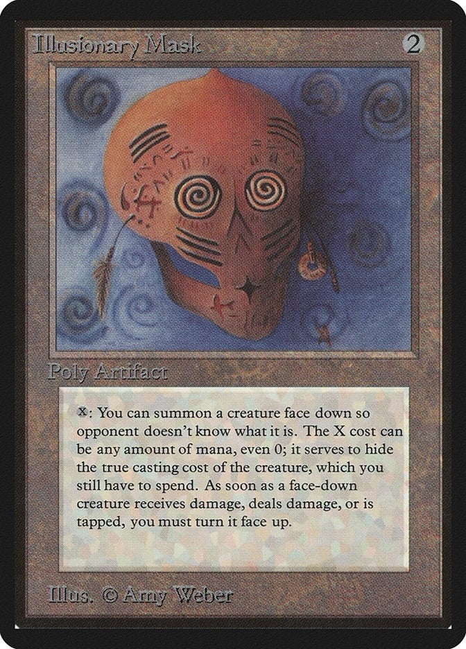 Image for Illusionary Mask (LEB) - Magic: The Gathering