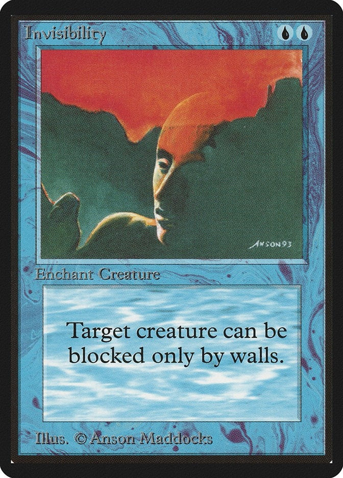 Image for Invisibility (LEB) - Magic: The Gathering