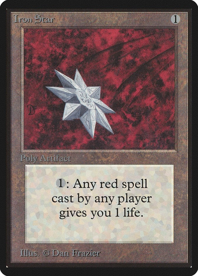 Image for Iron Star (LEB) - Magic: The Gathering