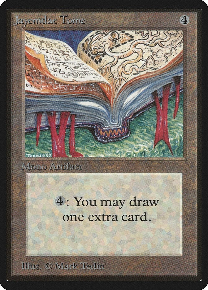 Image for Jayemdae Tome (LEB) - Magic: The Gathering