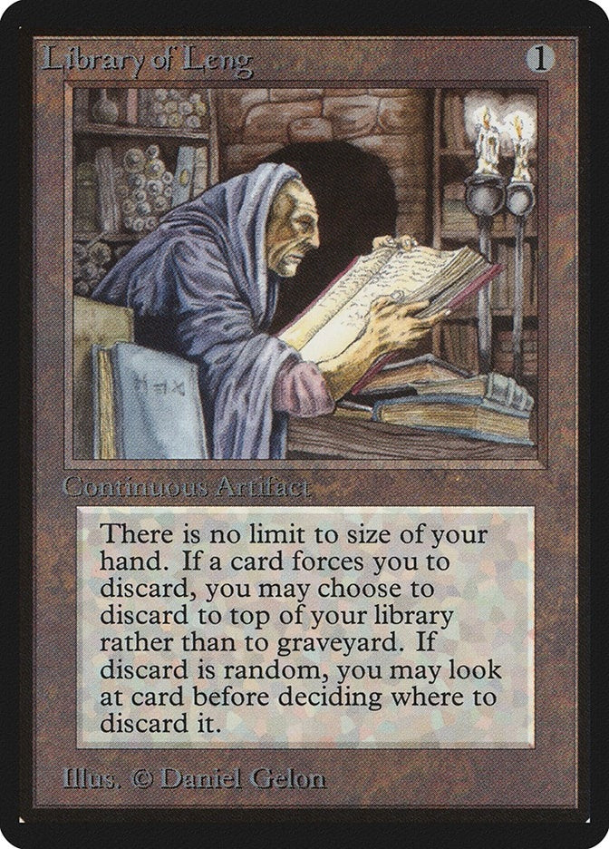 Image for Library of Leng (LEB) - Magic: The Gathering