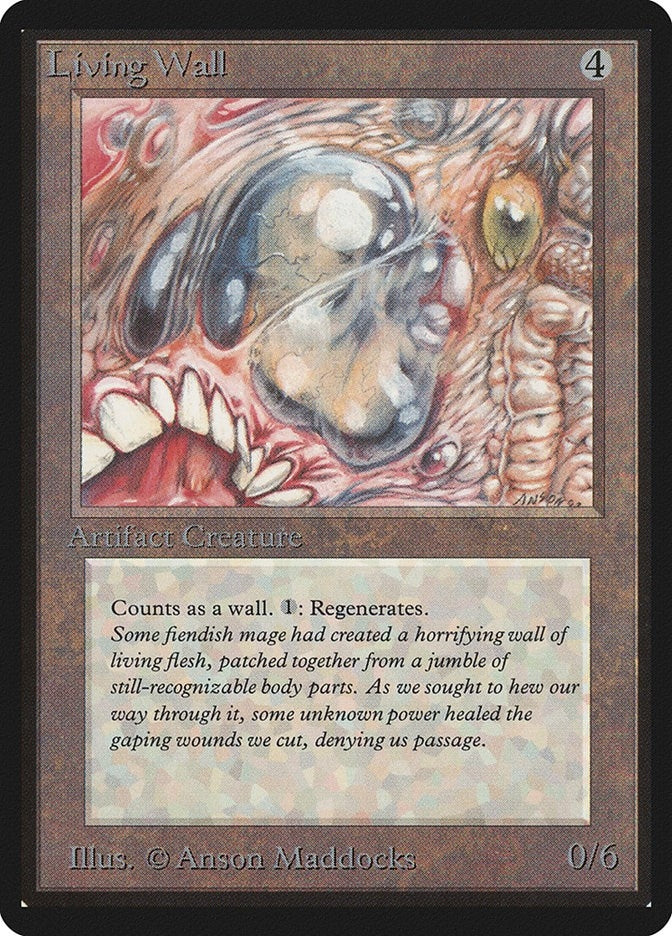 Image for Living Wall (LEB) - Magic: The Gathering