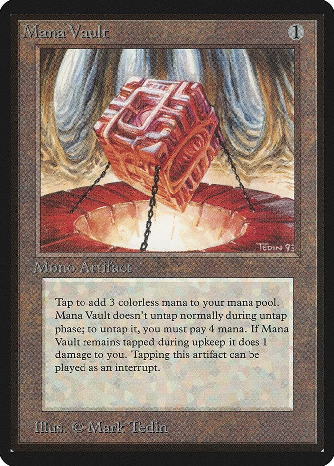 Image for Mana Vault (LEB) - Magic: The Gathering