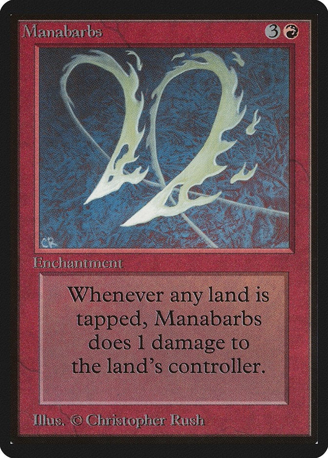 Image for Manabarbs (LEB) - Magic: The Gathering