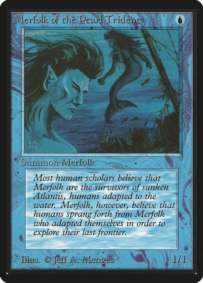 Image for Merfolk of the Pearl Trident (LEB) - Magic: The Gathering