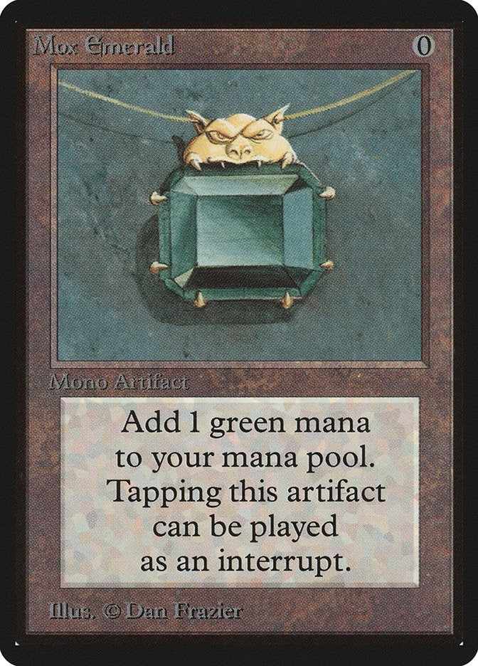 Image for Mox Emerald (LEB) - Magic: The Gathering