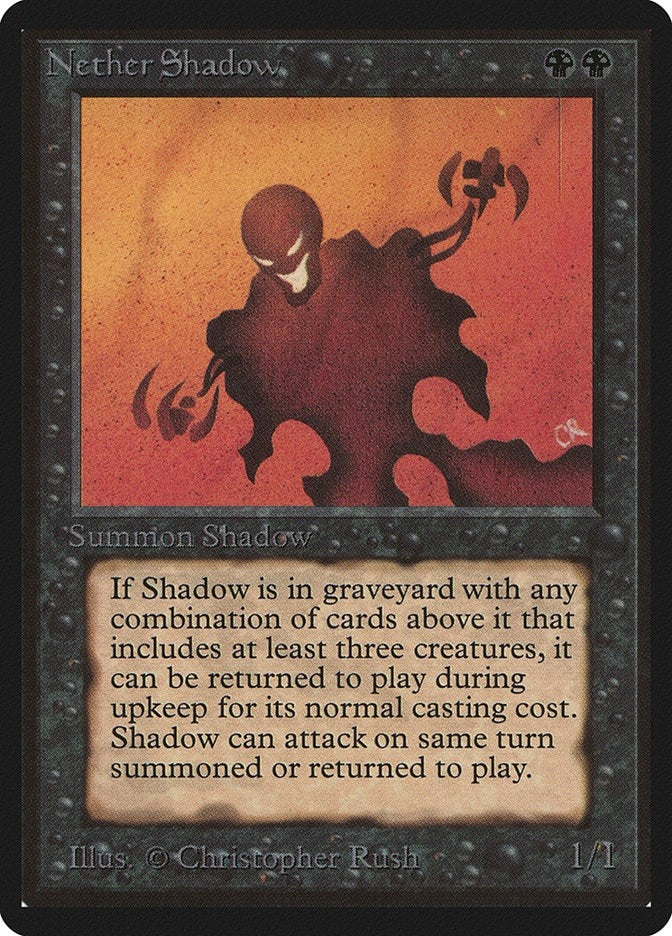 Image for Nether Shadow (LEB) - Magic: The Gathering
