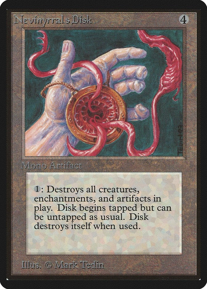 Image for Nevinyrral's Disk (LEB) - Magic: The Gathering
