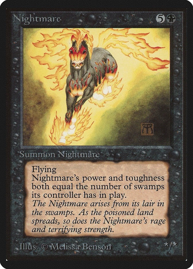 Image for Nightmare (LEB) - Magic: The Gathering