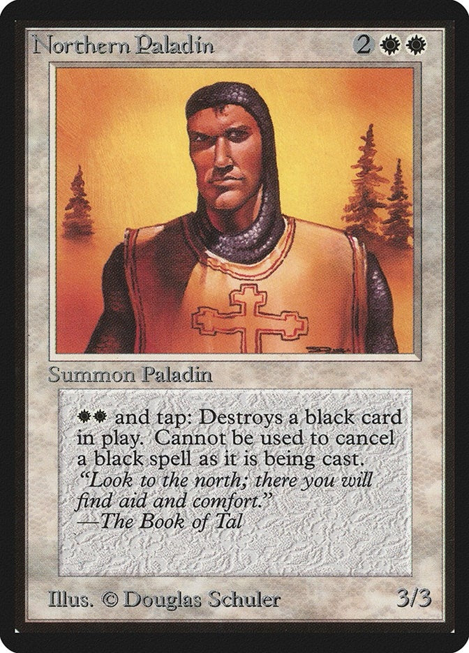 Image for Northern Paladin (LEB) - Magic: The Gathering