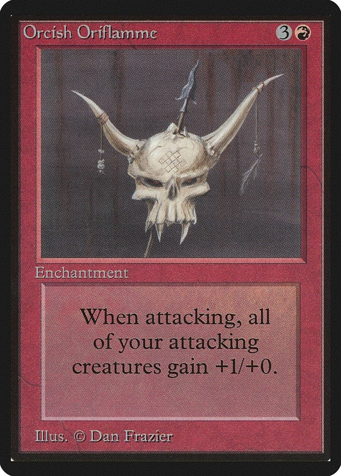Image for Orcish Oriflamme (LEB) - Magic: The Gathering