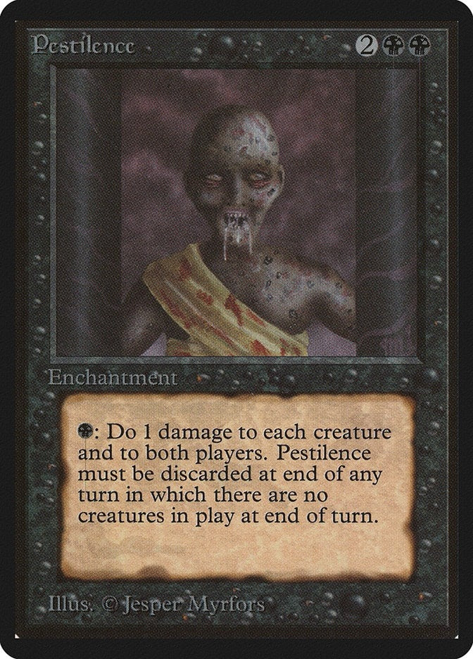 Image for Pestilence (LEB) - Magic: The Gathering