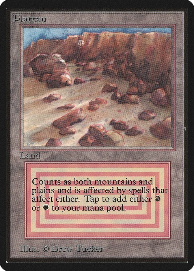 Image for Plateau (LEB) - Magic: The Gathering