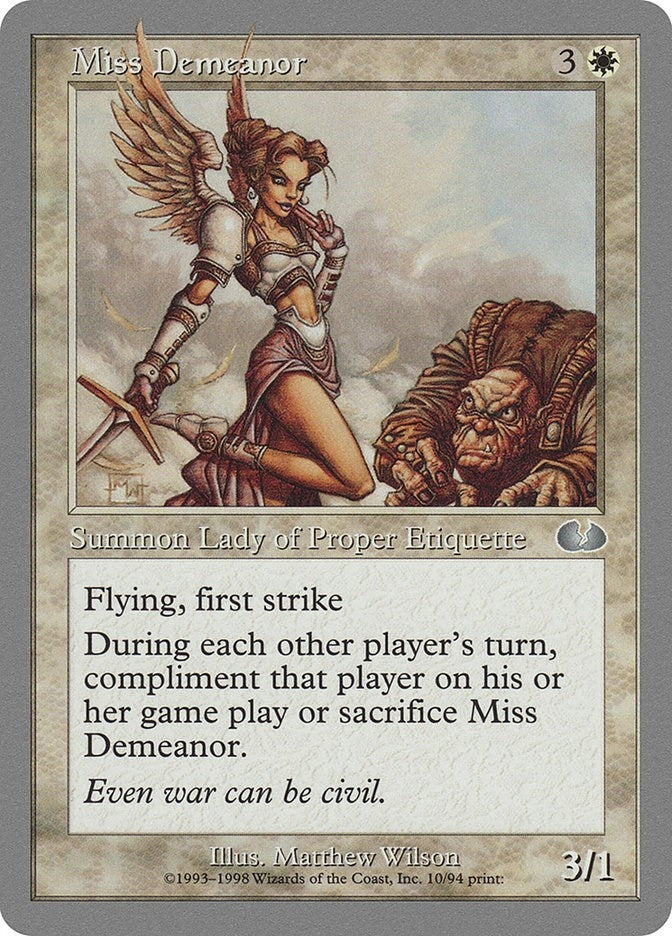 Image for Miss Demeanor (10) (UGL) - Magic: The Gathering