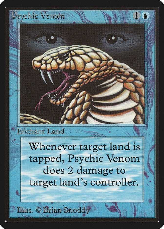 Image for Psychic Venom (LEB) - Magic: The Gathering