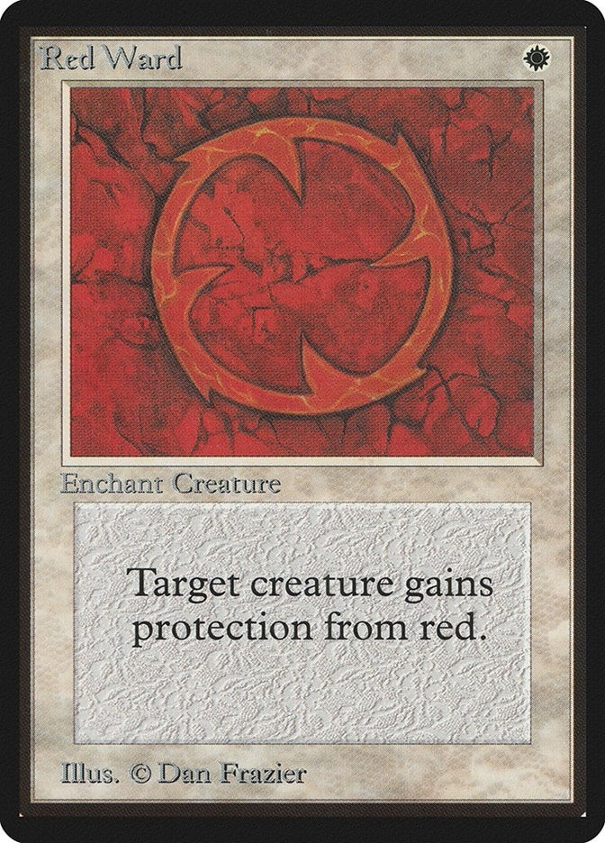 Image for Red Ward (LEB) - Magic: The Gathering