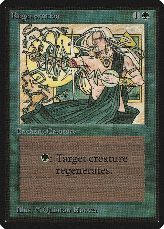 Image for Regeneration (LEB) - Magic: The Gathering