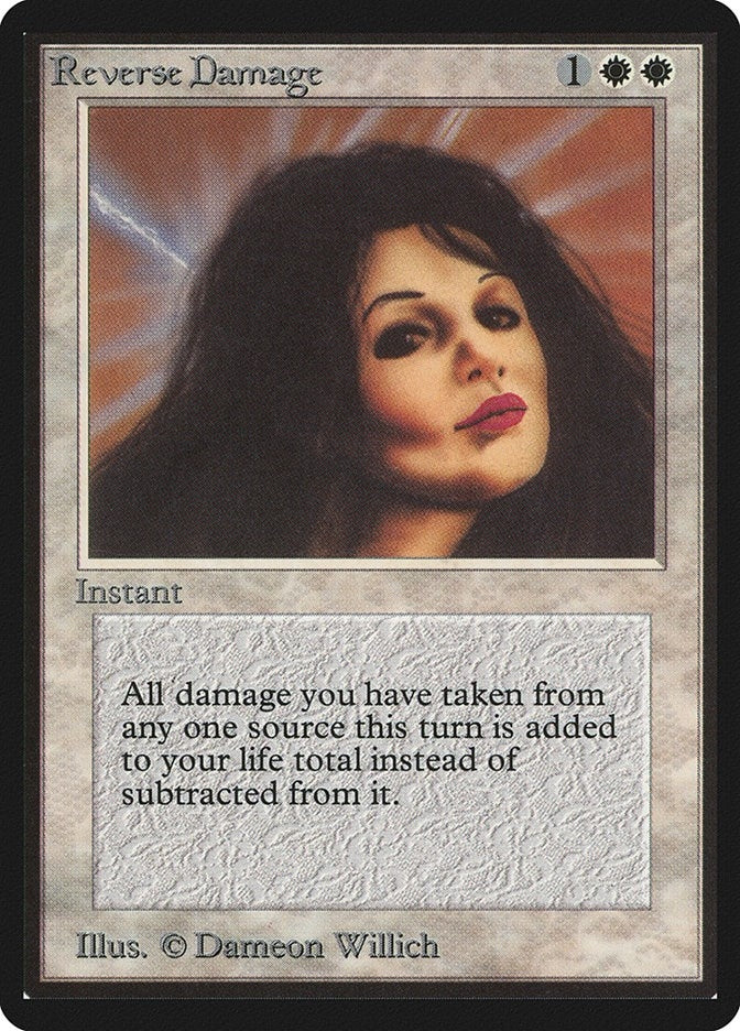 Image for Reverse Damage (LEB) - Magic: The Gathering