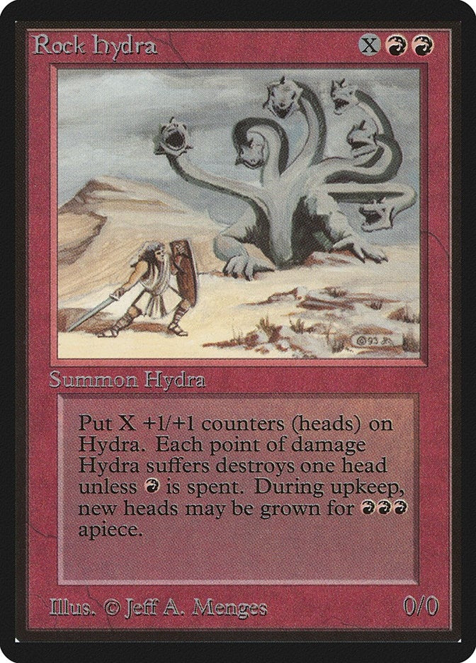 Image for Rock Hydra (LEB) - Magic: The Gathering