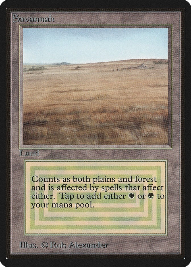 Image for Savannah (LEB) - Magic: The Gathering