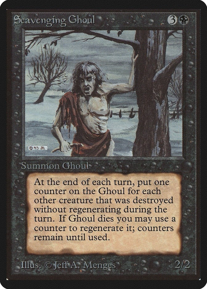 Image for Scavenging Ghoul (LEB) - Magic: The Gathering
