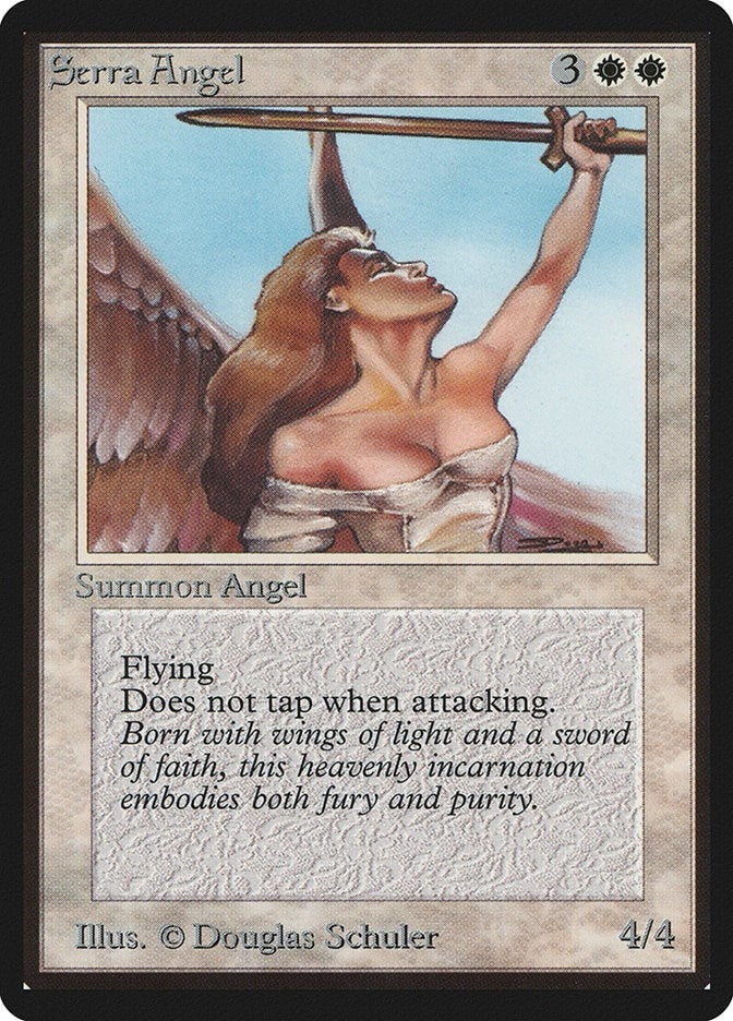Image for Serra Angel (LEB) - Magic: The Gathering