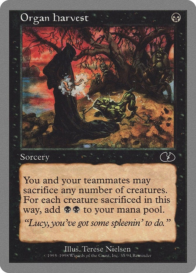 Image for Organ Harvest (35) (UGL) - Magic: The Gathering