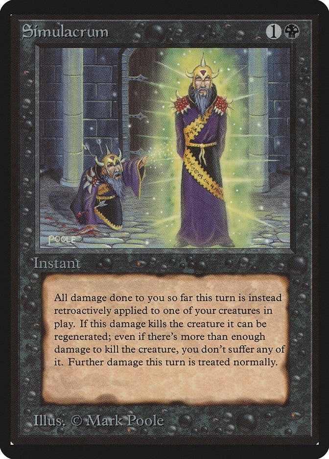 Image for Simulacrum (LEB) - Magic: The Gathering