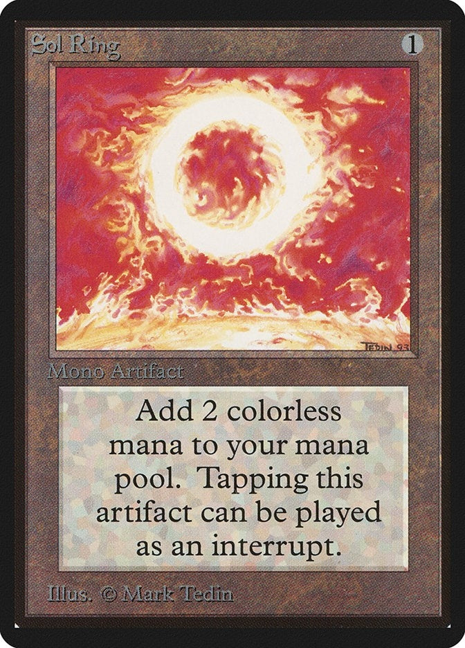Image for Sol Ring (LEB) - Magic: The Gathering