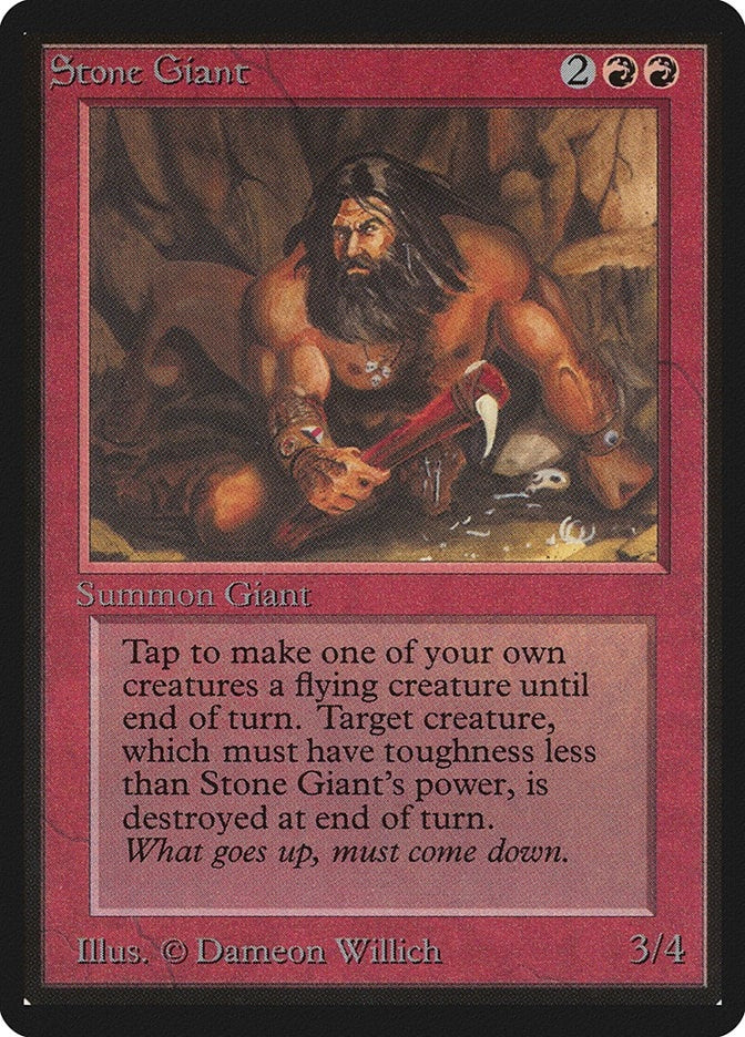 Image for Stone Giant (LEB) - Magic: The Gathering