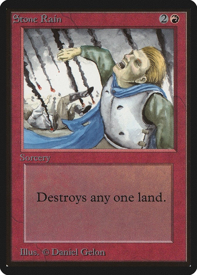 Image for Stone Rain (LEB) - Magic: The Gathering