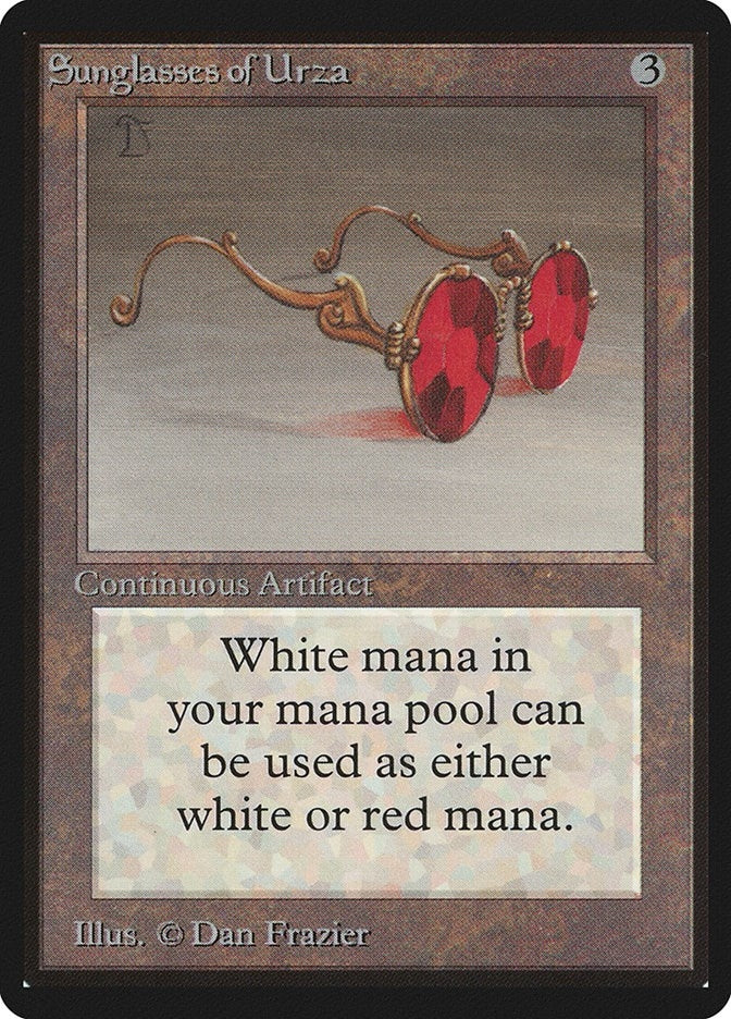 Image for Sunglasses of Urza (LEB) - Magic: The Gathering