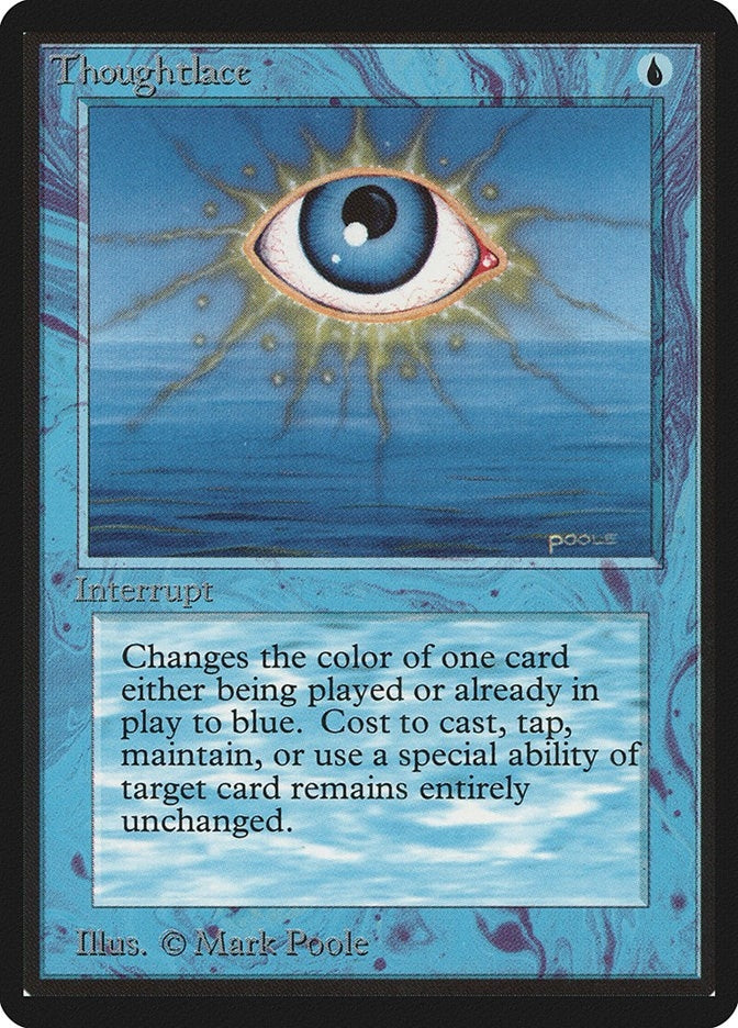 Image for Thoughtlace (LEB) - Magic: The Gathering