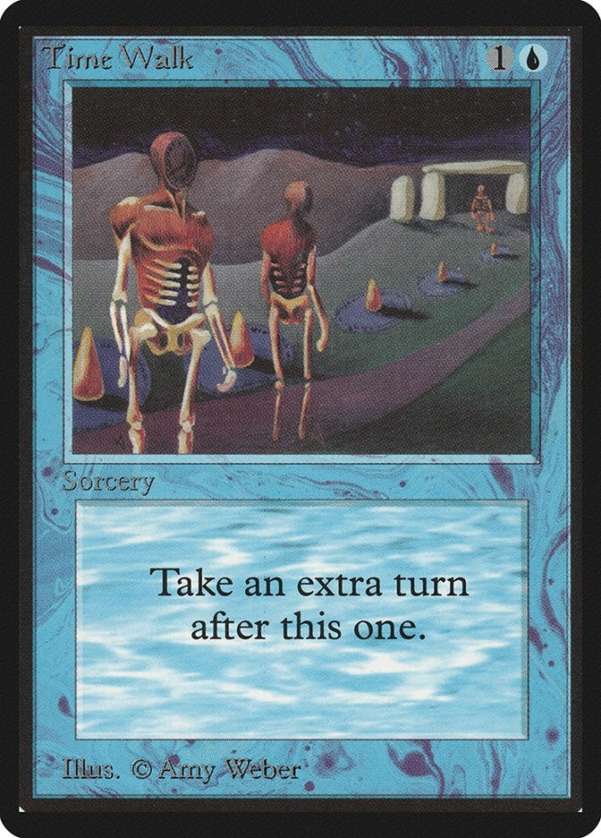 Image for Time Walk (LEB) - Magic: The Gathering
