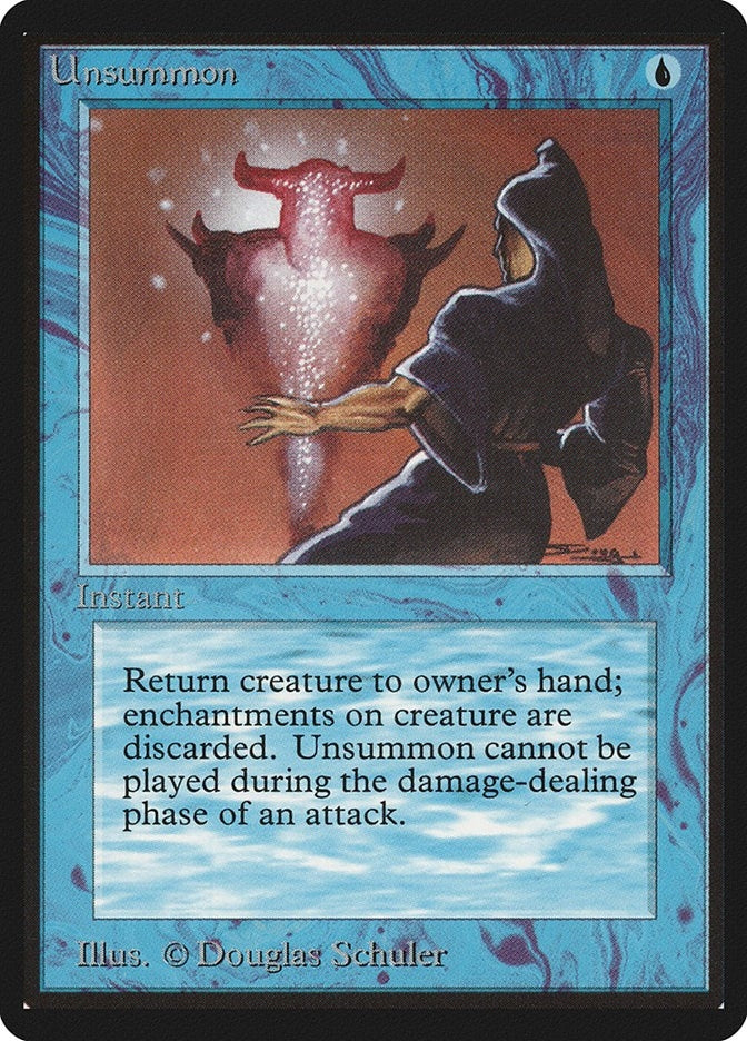 Image for Unsummon (LEB) - Magic: The Gathering