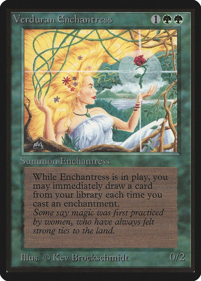 Image for Verduran Enchantress (LEB) - Magic: The Gathering
