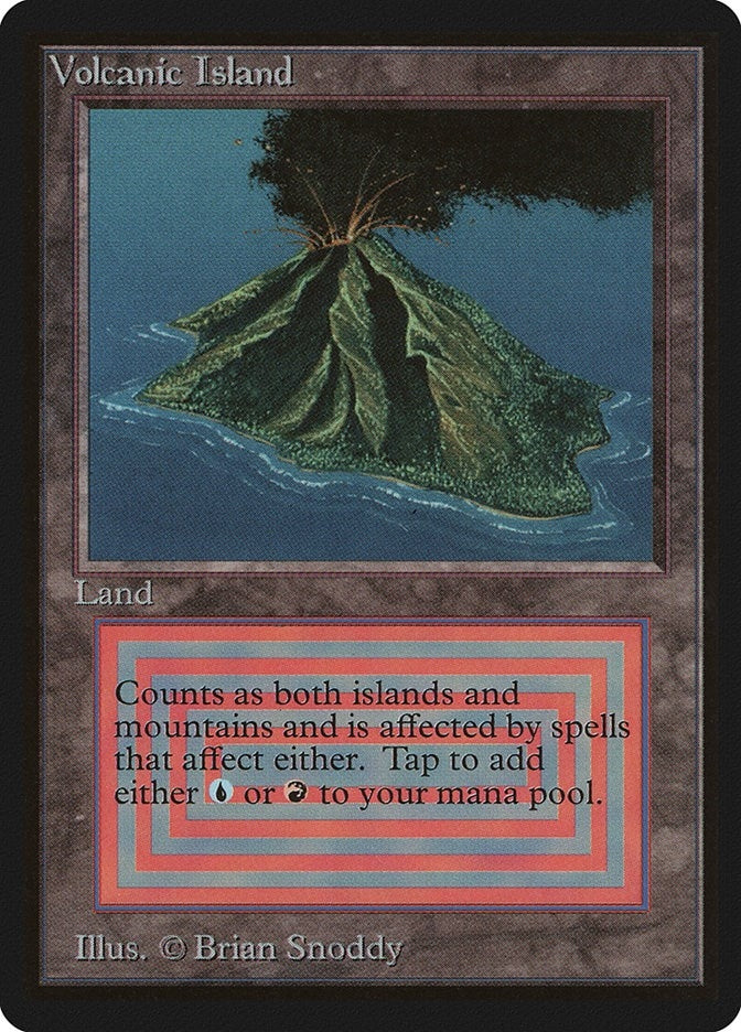 Image for Volcanic Island (LEB) - Magic: The Gathering
