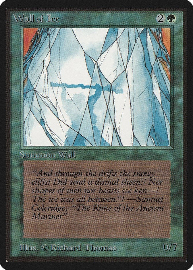 Image for Wall of Ice (LEB) - Magic: The Gathering