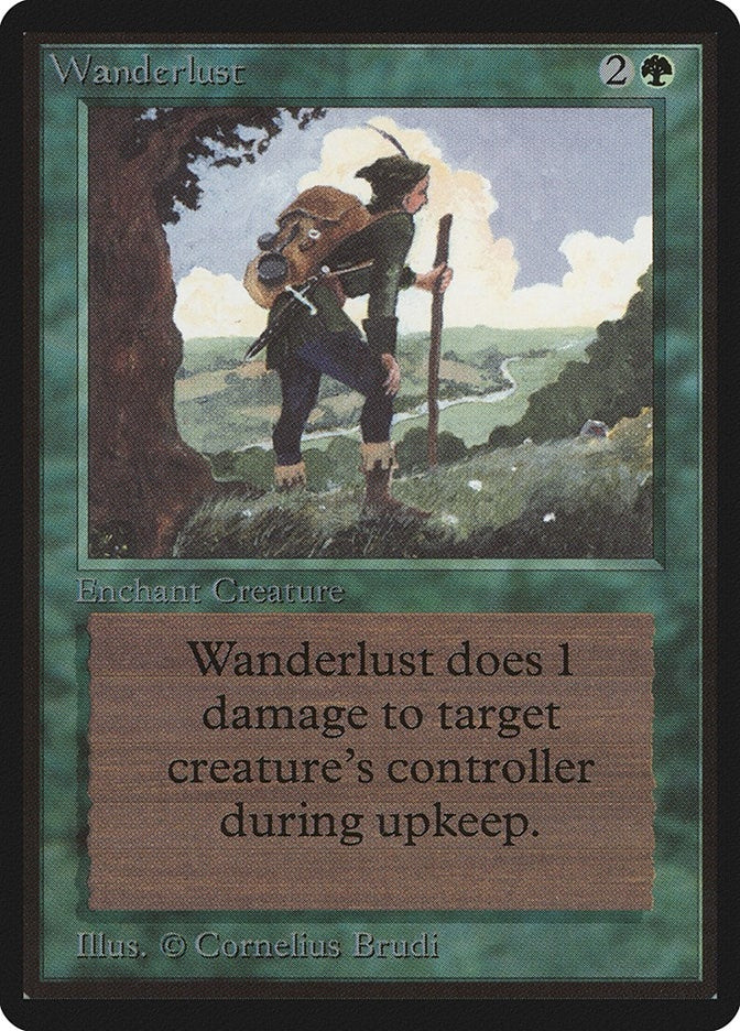 Image for Wanderlust (LEB) - Magic: The Gathering