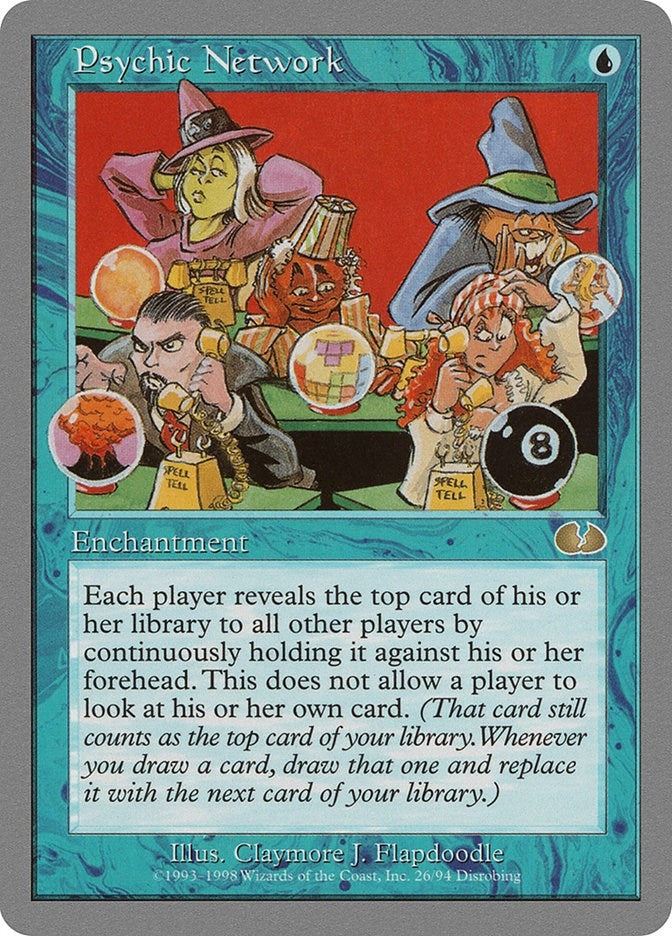 Image for Psychic Network (26) (UGL) - Magic: The Gathering