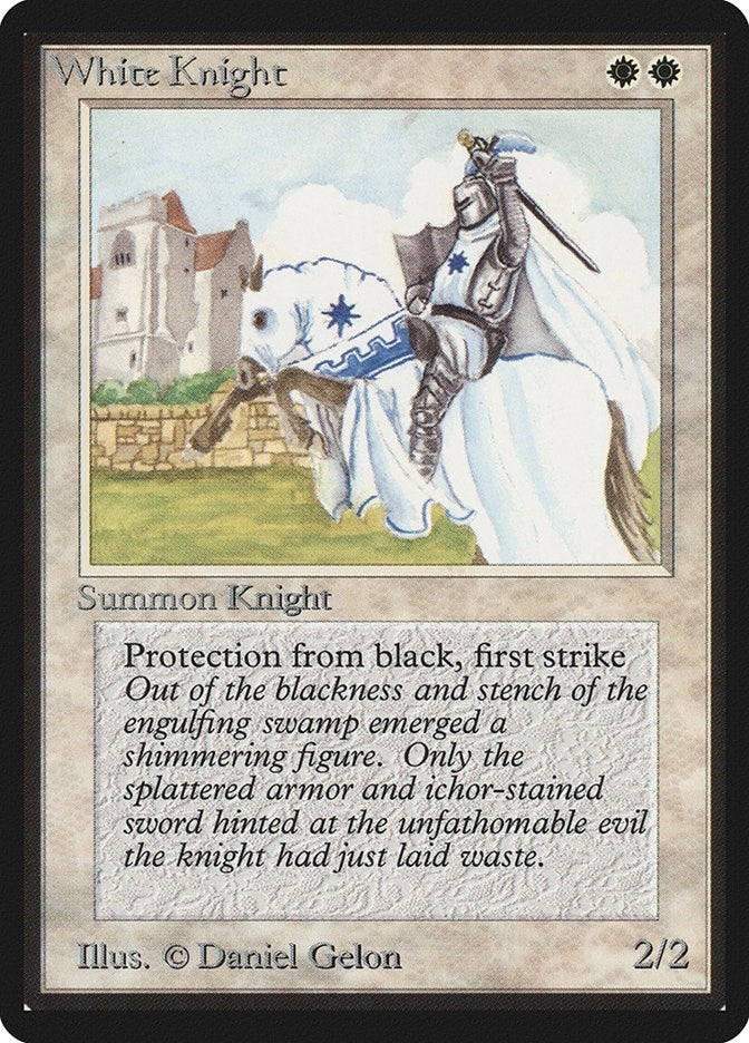 Image for White Knight (LEB) - Magic: The Gathering