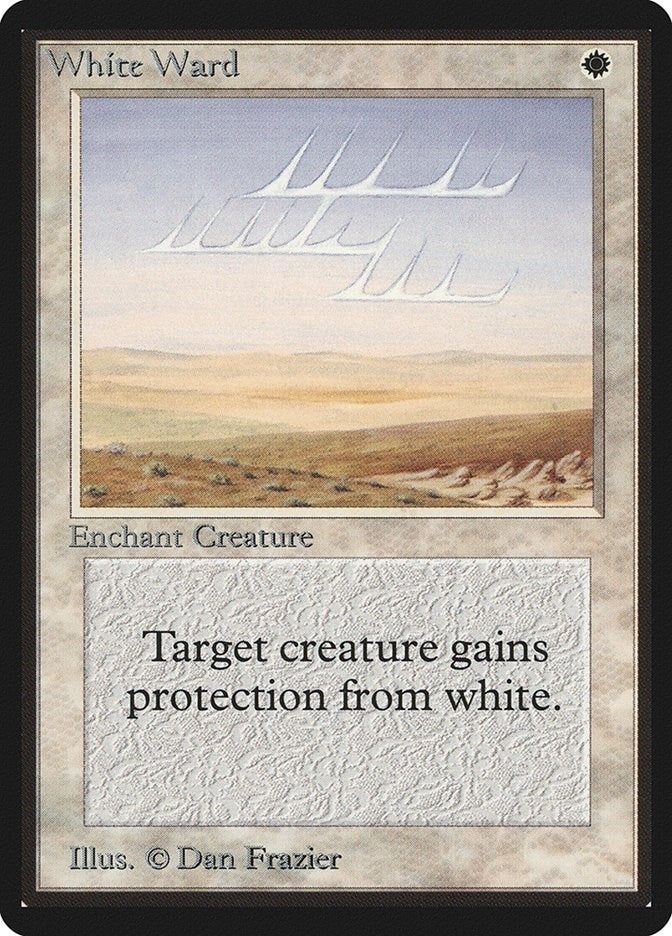 Image for White Ward (LEB) - Magic: The Gathering