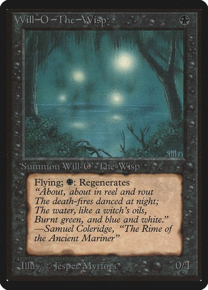 Image for Will-o'-the-Wisp (LEB) - Magic: The Gathering