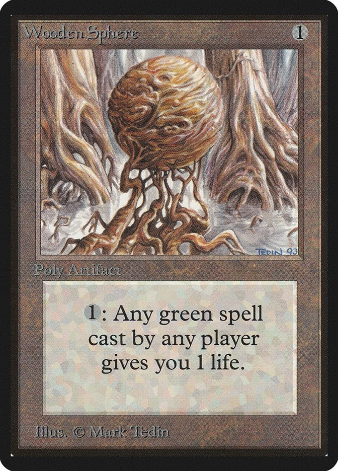 Image for Wooden Sphere (LEB) - Magic: The Gathering
