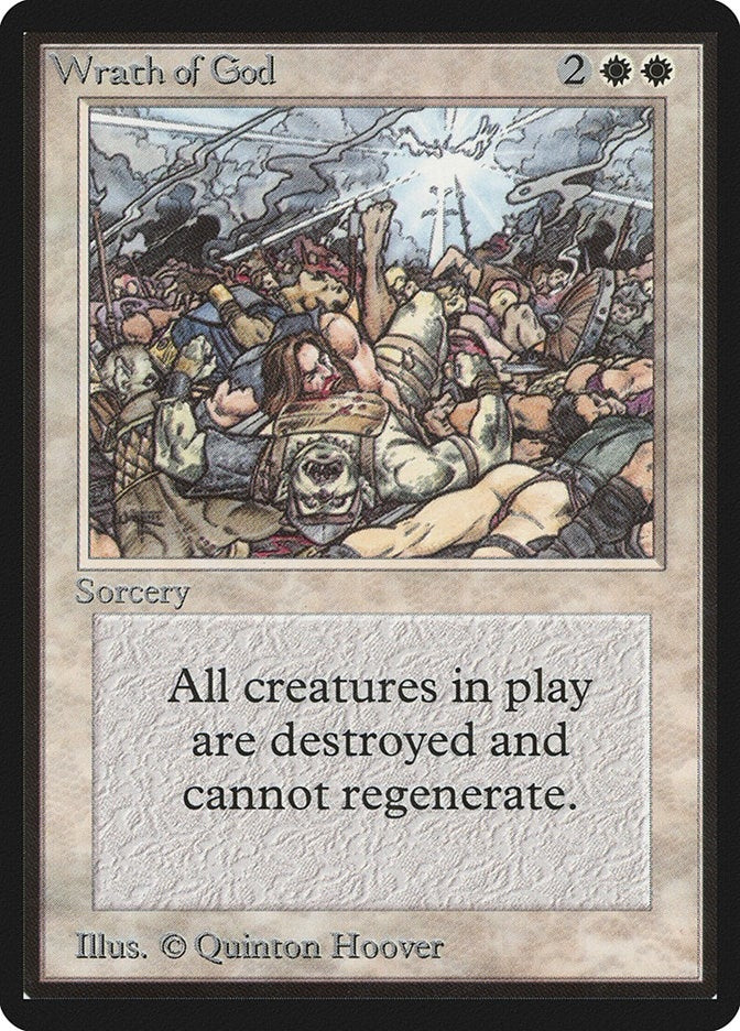 Image for Wrath of God (LEB) - Magic: The Gathering