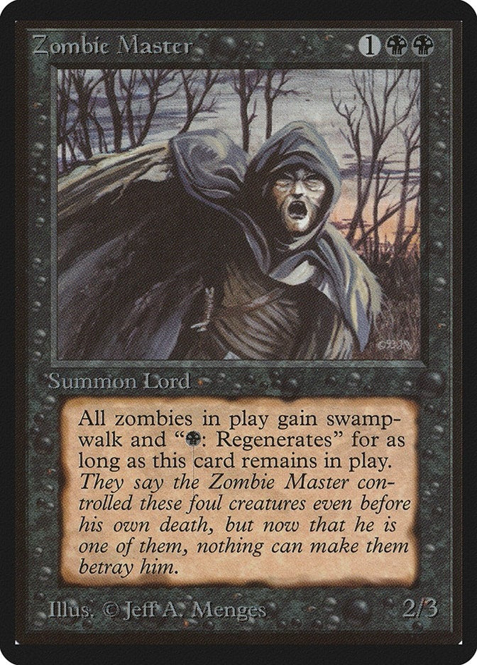 Image for Zombie Master (LEB) - Magic: The Gathering